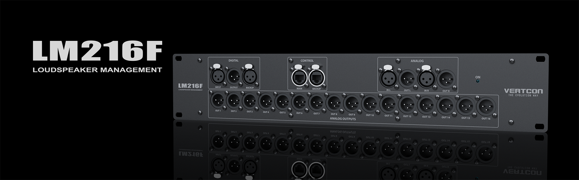 LM216F - Processador digital de áudio